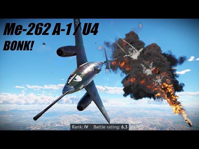 BONK!! Vaporizing Enemies with the NARWHAL! | Me-262 A1-U4 Review | War Thunder Air RB