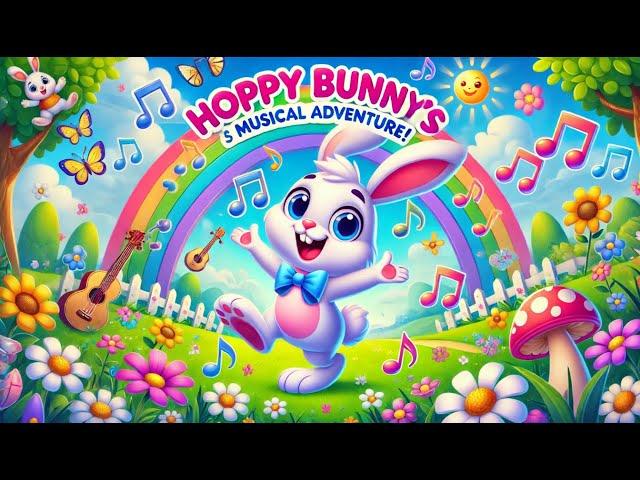 Hoppy Bunny's Musical Adventure!  Fun & Happy Music for Children | #KidsMusic #SongsForKids"