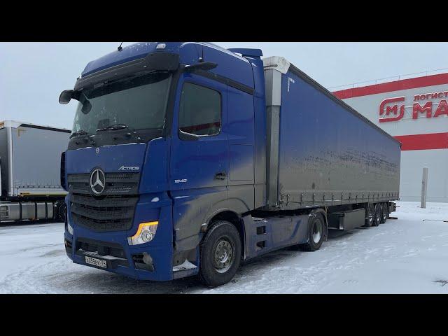 На Сургут 1 часть. Дальнобой. Безбашенные гонщики. Mercedes или Scania?