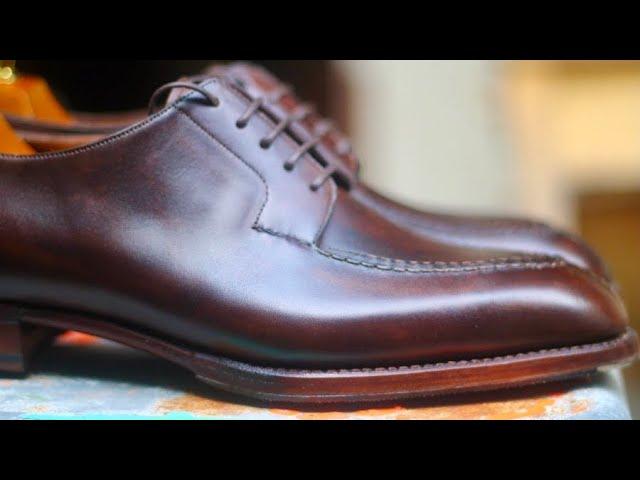 Making HANDMADE Apron Toe Derby Shoes | Split and Lift