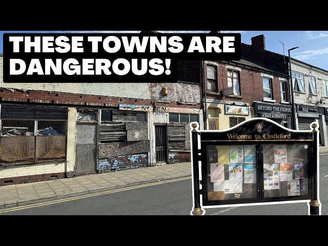 2 Most DANGEROUS Towns In WEST YORKSHIRE Explored! (w/ Crime Stats)