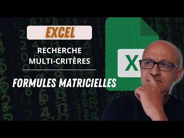 Recherche De Données Sur Plusieurs Critères Avec Excel