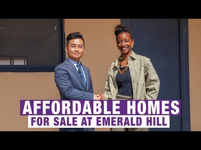 Affordable homes for sale at Emerald Hill