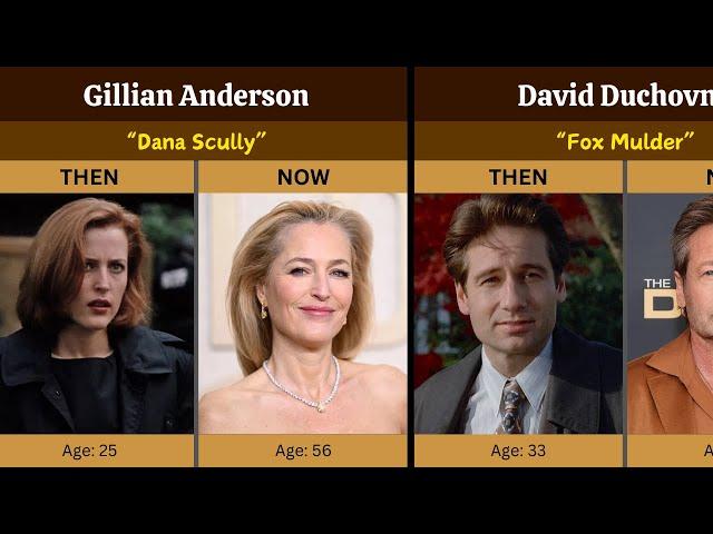 The X-Files (1993) Cast Then and Now 2024