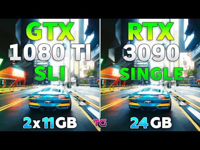 GTX 1080 Ti SLI vs RTX 3090 - Test in 4K