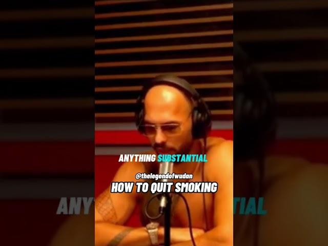 Andrew Tate on THE EASY WAY TO QUIT SMOKING