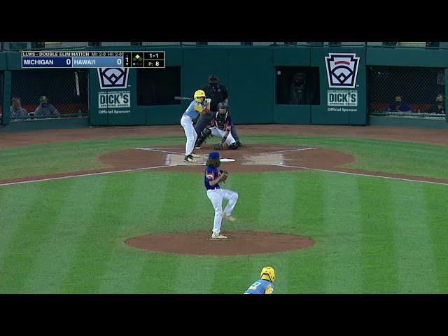 LLWS 2021 : Hawaii vs Michigan Double Elimination Game | Aug 25