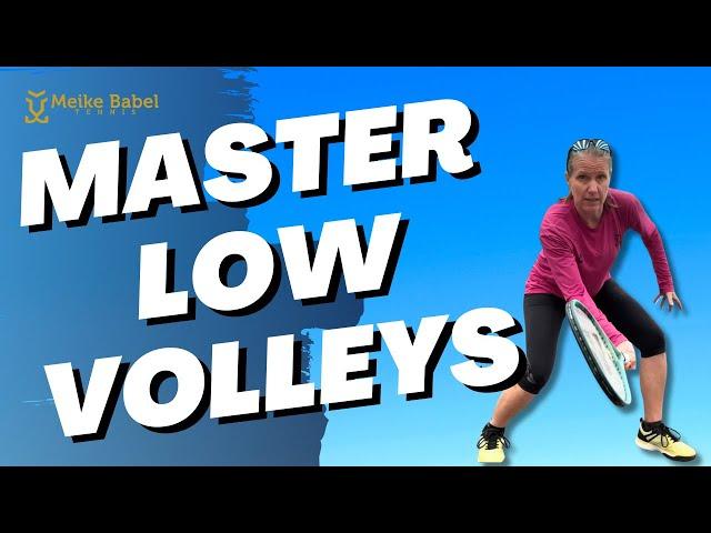 Master The Low Tennis Volley With These Easy To Follow Tips