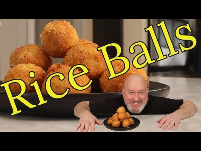 Rice Balls (Arancini) with Chef Frank