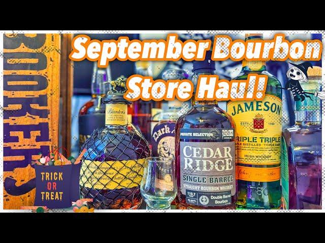 September Bourbon Store Haul! #bourbon #bourbonhunting