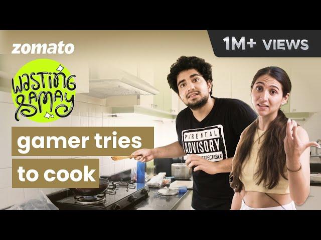 Comedian @SamayRainaOfficial cooks Biryani for Sahiba Bali | Wasting Samay | Zomato