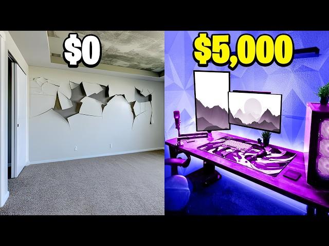 I Built My BEST Friends DREAM $5,000 Gaming Room