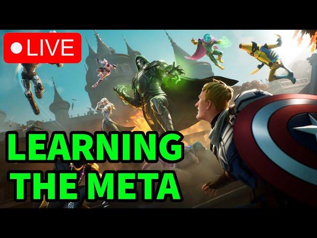  LIVE -  LEARNING THE META IN FORTNITE SEASON 4