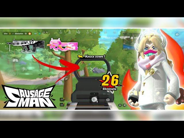 WOW !!  TAR-9 + P90  OVERPOWERED GAMEPLAY SS14 | SAUSAGE MAN