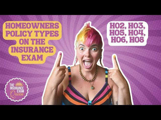 Homeowners Insurance Exam: Policy Types Overview