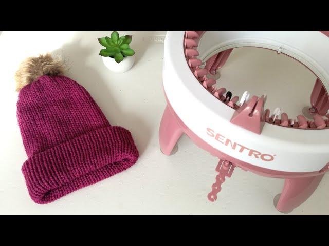 Me Teji un GORRO BASICO en 15 Minutos / Sentro #tutorial  #knittingmachine