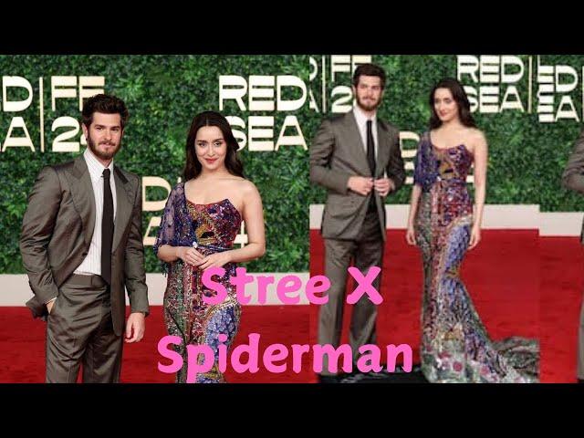 Bollywood Meets Hollywood: Shraddha Kapoor & Andrew Garfield's Red Carpet Magic!