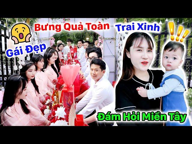 ĐÁM HỎI MIỀN TÂY ĐÚNG CHẤT COI MÀ MUỐN CƯỚI LUÔN | LỄ ĐÍNH HÔN TRÀ MY & QUANG TÂN - VÊ VÊ CHANNEL