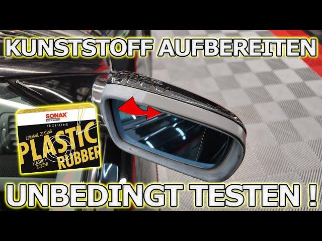 Das musst du testen! alten Kunststoff aufbereiten und auffrischen - SONAX Plastic and Rubber Coating