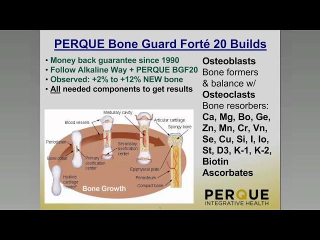 PERQUE Bone Health Part 1 Clinical Principles