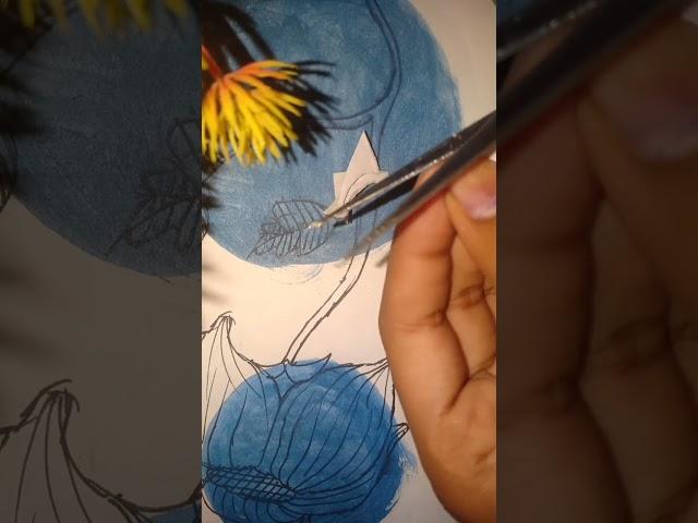 easy flower making art#cute (Anjali 's Art )