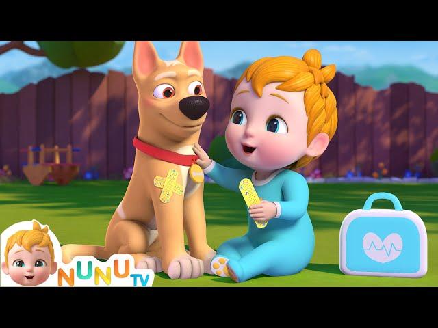 Max Got a Boo Boo | Nursery Rhymes & Kids Songs | NuNu Tv