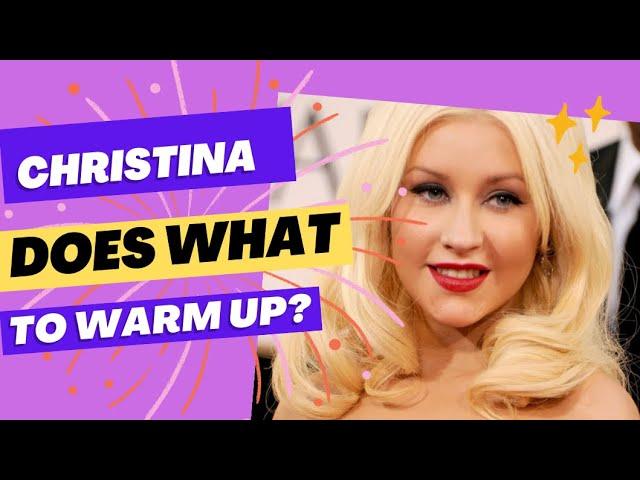 20 Minute Christina Aguilera inspired Vocal Workout