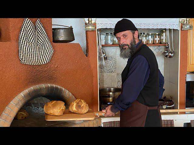 ΨΩΜΙ ΖΥΜΩΤΟ ΜΕ ΠΡΟΖΥΜΙ ΣΤΟΝ ΞΥΛΟΦΟΥΡΝΟ ΑΠΟ ΤΟΝ ΓΕΡΟΝΤΑ ΠΑΡΘΕΝΙΟ