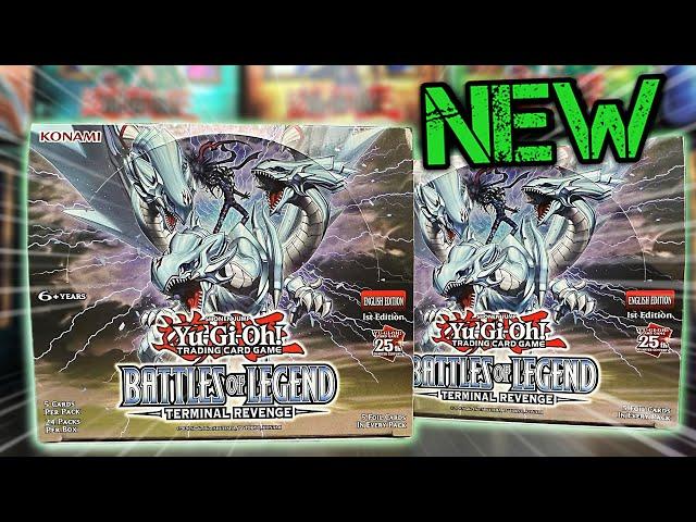 BATTLES OF LEGEND: TERMINAL REVENGE IS HERE! Opening NEW Yu-Gi-Oh! Booster Box