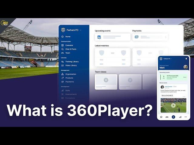 360Player | The Sports Platform For Modern Clubs