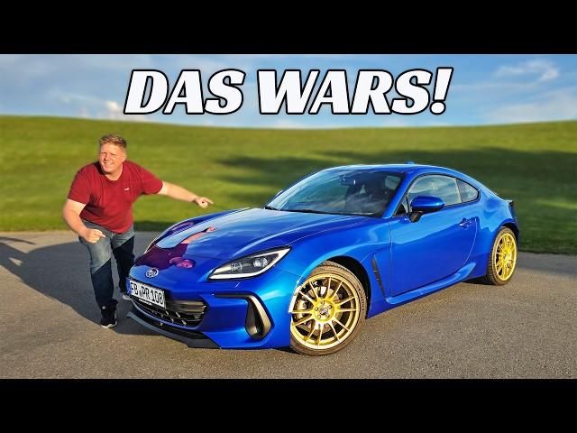 2024 Subaru BRZ Final Edition: Nun geht auch ER! - Fahrbericht, Test, Review