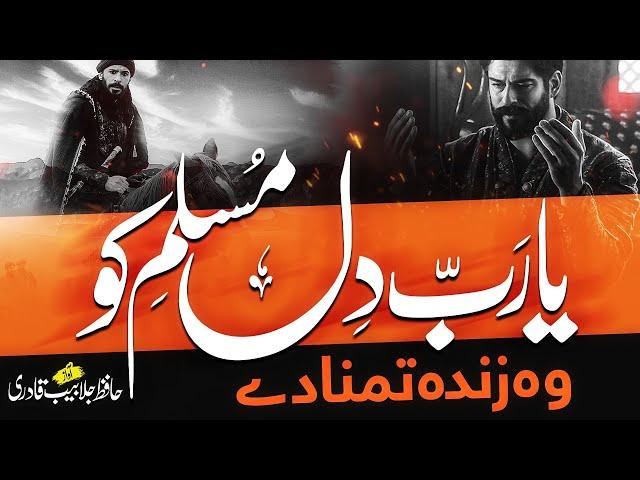 SuperHit Motivational Dua - Ya Rab Dil e Muslim Ko Wo ZInda Tamanna Dy - Hafiz Jalabeeb Qadri - 2024