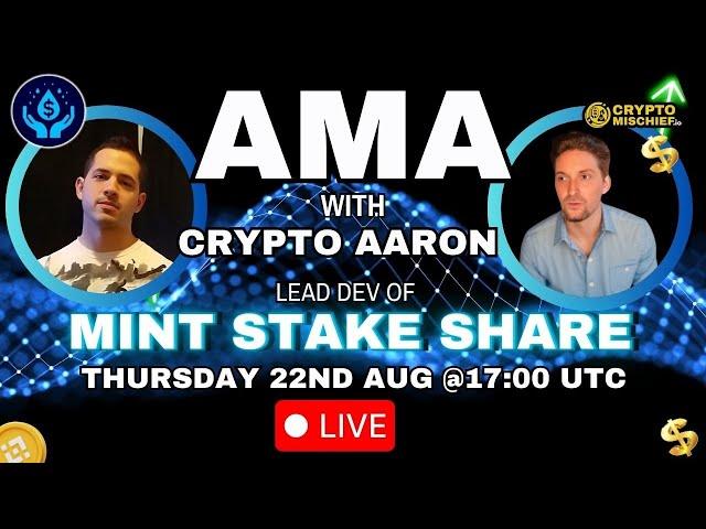 MintStakeShare AMA with Crypto Aaron