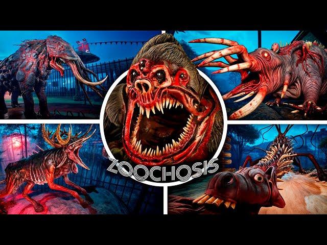 Zoochosis - All Animal Morphs & Bosses