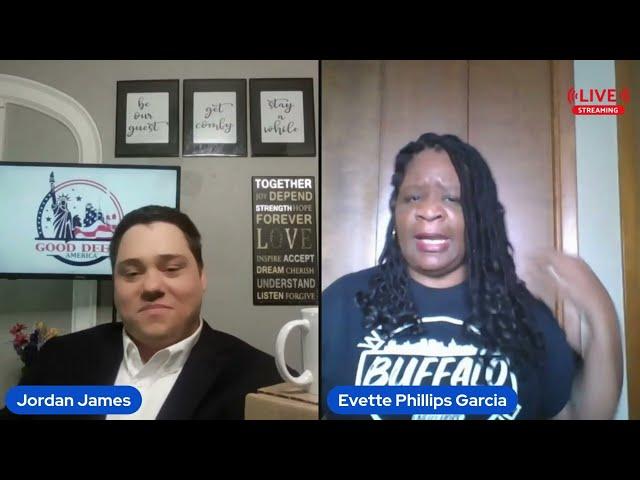 Evette Phillips-Garcia - We "R" Buffalo Strong - Humanitarian - Good Deeds America Interview