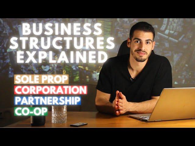 Business Structures Explained  Sole Prop VS Corporation | Business Types & Entities In Canada 2024