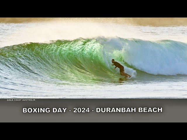 Surfing Duranbah Beach Dawn Session. Boxing Day, Thursday 26th December 2024.