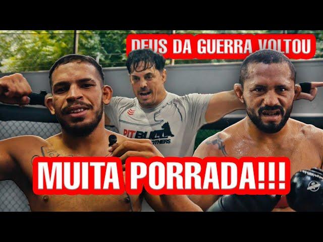 DEUS DA GUERRA VOLTOU PRA FAZER SPARRING, MUITA PORRADA