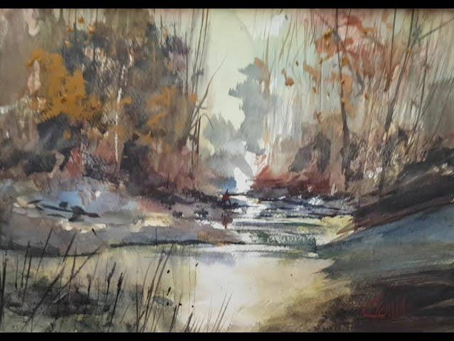 Fast & Loose Watercolour Landscape Painting