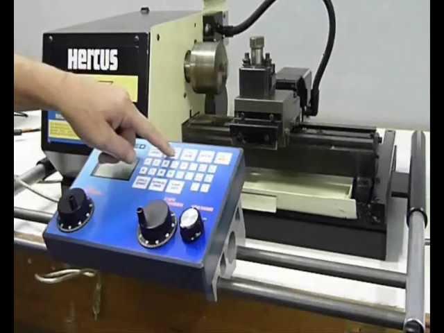 Hercus CNC Lathe retro fitted with Digi 9 Controller