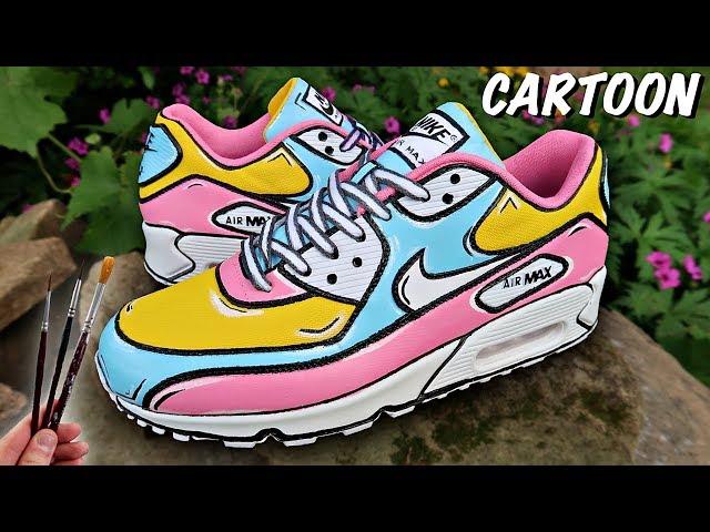 Custom CARTOON Air Max 90s!