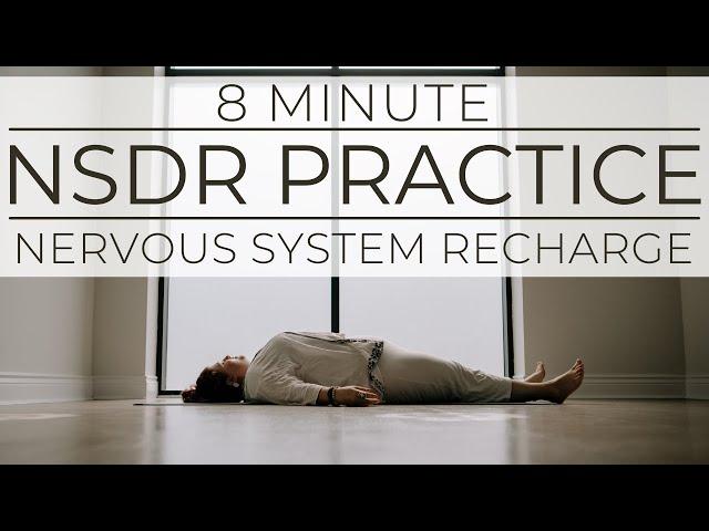 Non Sleep Deep Rest NSDR / 8 Minute Yoga Nidra Practice