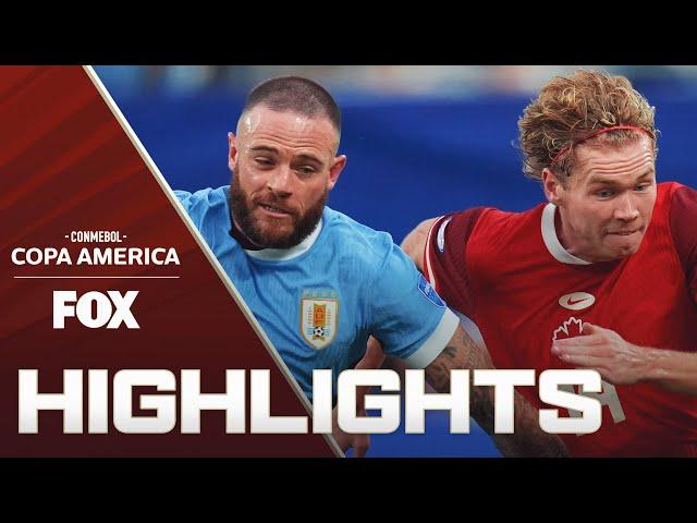 Canada vs. Uruguay Highlights | 2024 Copa América | 3rd Place Match