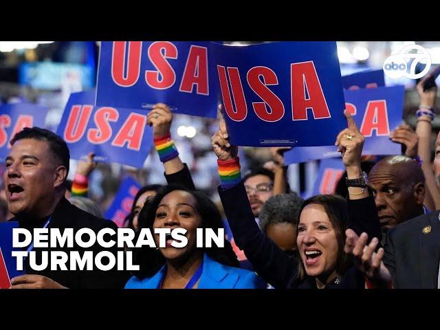 Union leaders announce departure from DNC; party leadership in question