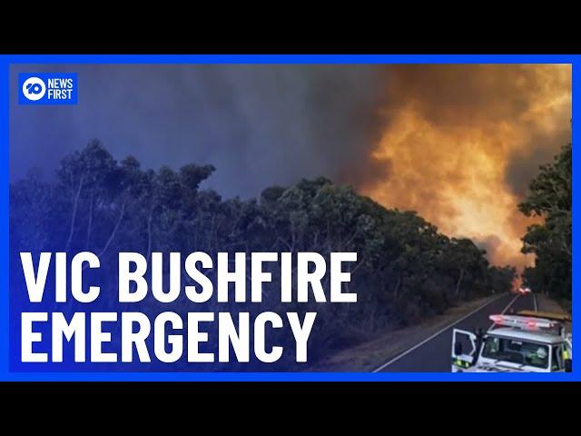 Dangerous Conditions Fan Grampians Bushfire In Victoria| 10 News First