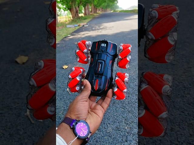 Laser 2.4G Eight Wheel Sprayer Stunt Car unboxing #shorts