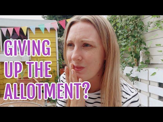 I'M THINKING OF GIVING IT UP / AUGUST 2022 / EMMA'S ALLOTMENT DIARIES