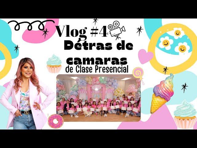 Azalia Cute Designs- Detrás de cámara, grabación de clase presencial Vlog #4