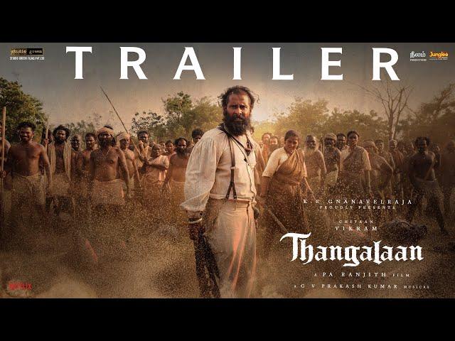 Thangalaan - Trailer (Kannada) | Chiyaan Vikram | K E Gnanavelraja | Pa Ranjith | G V PrakashKumar