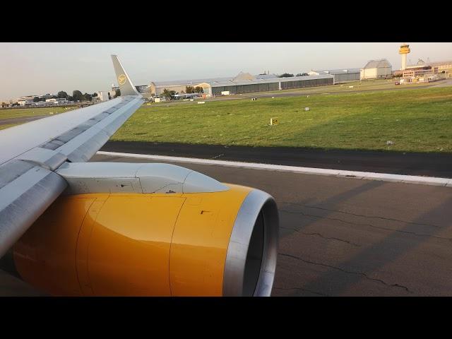 Condor 757-300WL takeoff in Hamburg